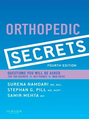 cover image of Orthopedic Secrets E-Book